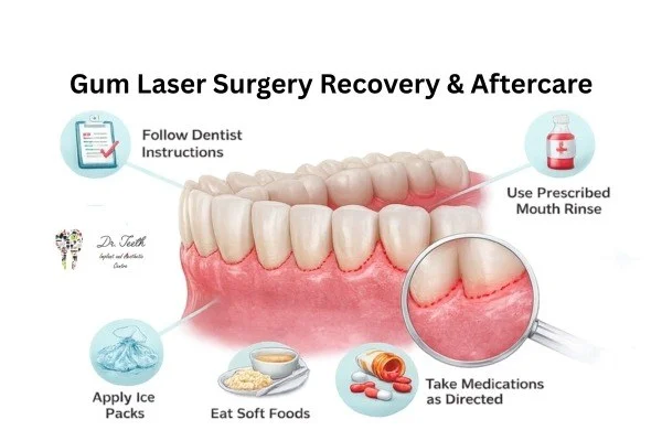 Gum Laser Surgery Recovery & Aftercare: Healing Timeline, Tips, and What to Expect