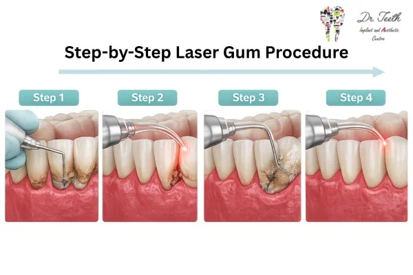 Step-by-Step Laser Gum Procedure: What to Expect Before, During, and After Treatment